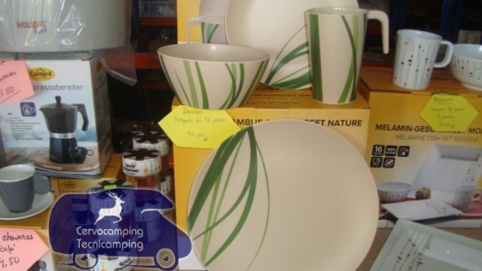 Bambus - Melamina 16 Peças